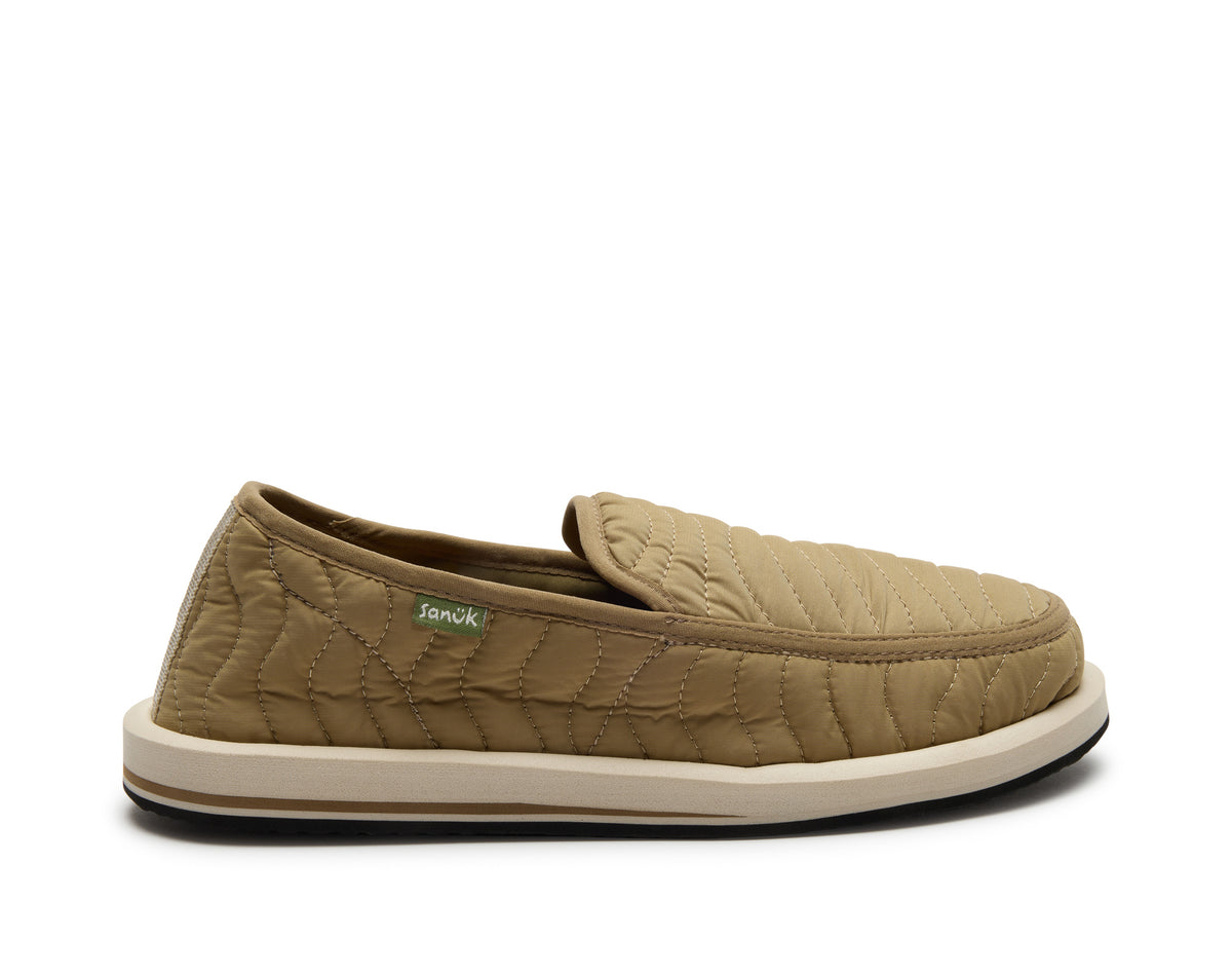 Donna Quilted Sanuk Sidewalk Surfer Lite 2 SL Mocasín Para Hombre Donna Hemp