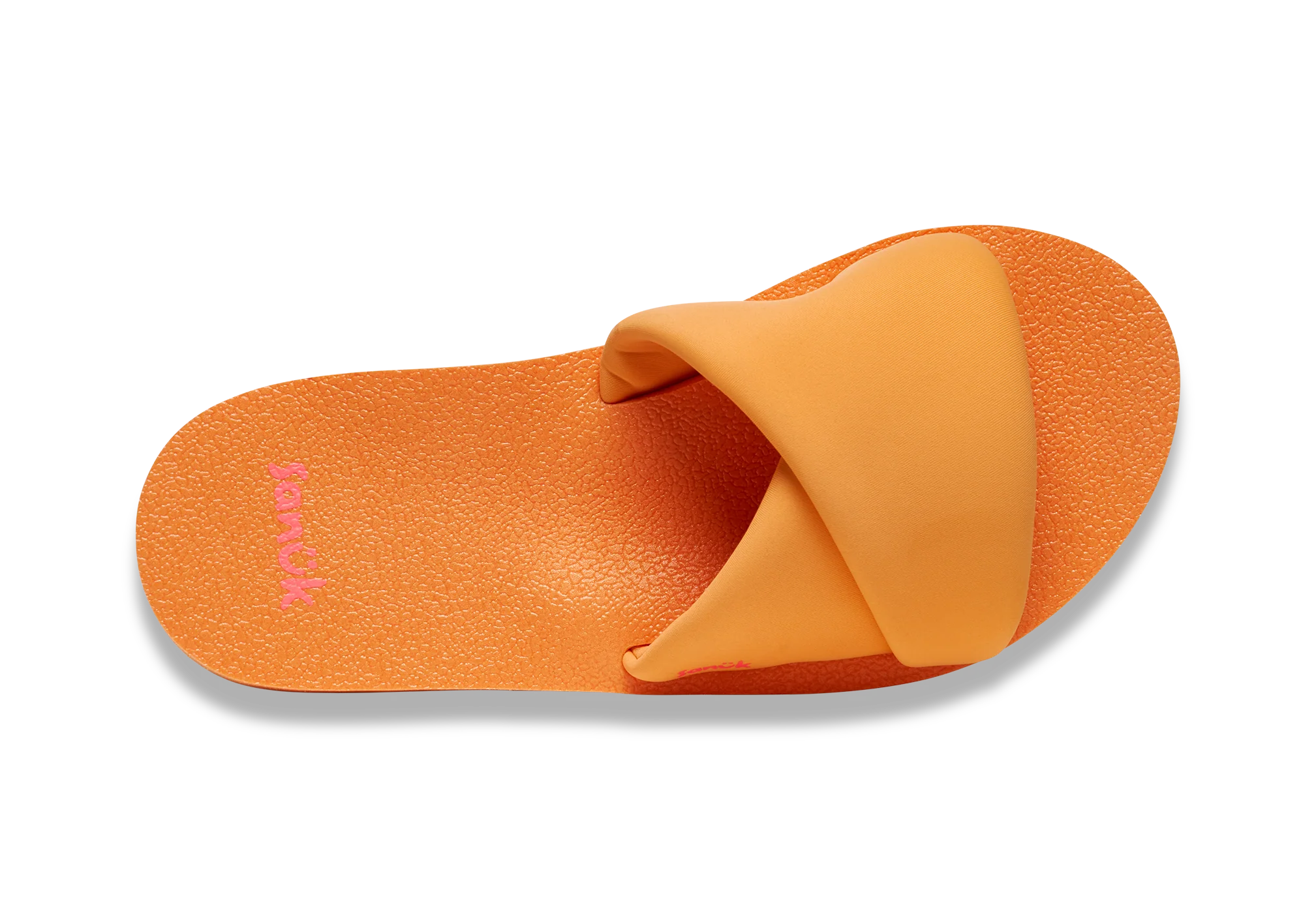 WOMEN'S YOGA ORIGAMI SLIDE -Papaya