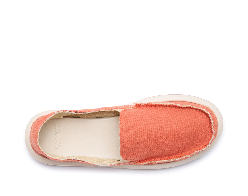 WOMEN'S DONNA WAFFLE KNIT - Picante