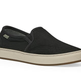 WOMEN'S AVERY HEMP WASHED BLACK