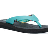 WOMEN'S YOGA MAT TURQUOISE