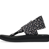 WOMEN'S SLING ST MIDFORM MICROFLORAL BLACK