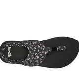 WOMEN'S SLING ST MIDFORM MICROFLORAL BLACK