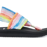 WOMEN'S SLING ST MIDFORM TIE DYE RAINBOW