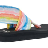 WOMEN'S SLING ST MIDFORM TIE DYE RAINBOW