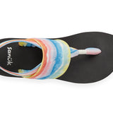 WOMEN'S SLING ST MIDFORM TIE DYE RAINBOW
