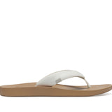 WOMEN'S COSMIC YOGA MAT WHITE / TAN