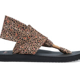 WOMEN'S SLING ST CHEETAH TAN MULTI