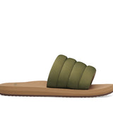 WOMEN'S PUFF N SLIDE ST DARK OLIVE