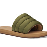 WOMEN'S PUFF N SLIDE ST DARK OLIVE