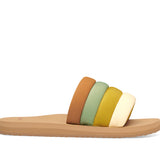 WOMEN'S PUFF N SLIDE ST SAGE / MUSTARD