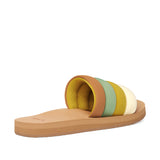 WOMEN'S PUFF N SLIDE ST SAGE / MUSTARD